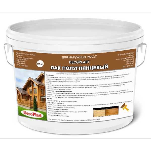 лак акриловый полуглянцевый