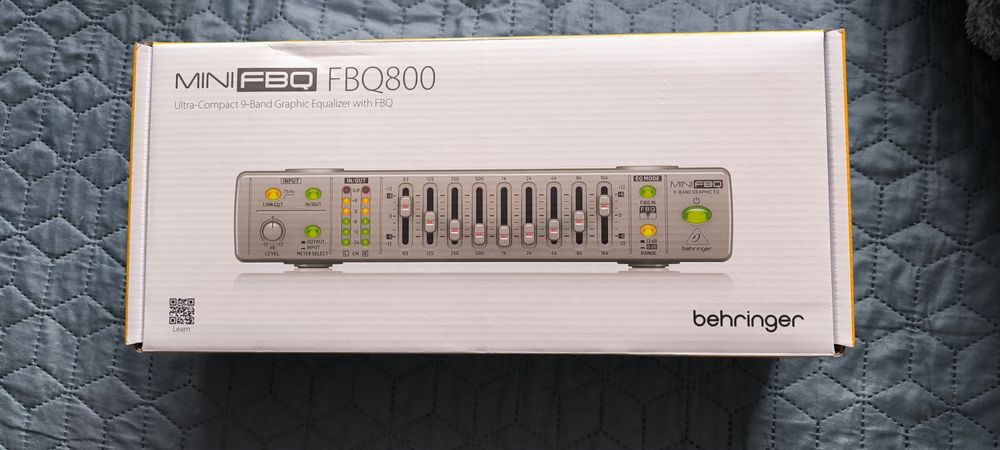 Egalizator Grafic Behringer FBQ800 – Stare Impecabilă + Upgrade Sursă + Garanție