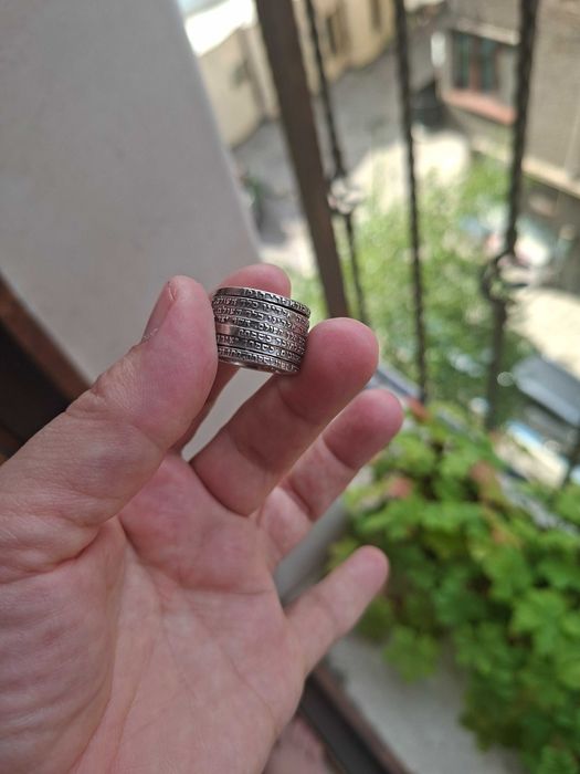 Sefira пръстен сребро, злато, рубини