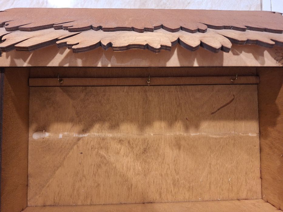 Ръчна изработка къща кутия за ключове