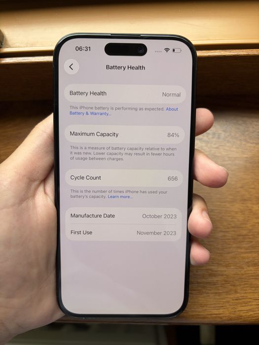 Iphone 15 pro.