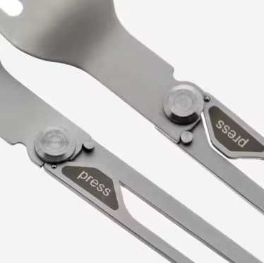 Комплект сгъваеми вилица и лъжица