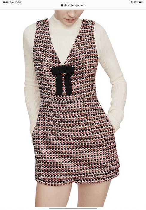 MOJE зимен къс гащеризон пола-панталонки