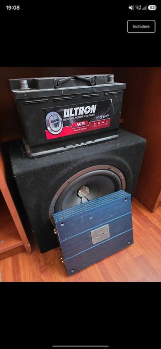 Vand subwoofer fara baterie si fara stație stația separat