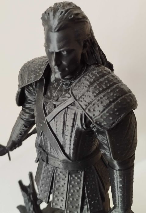 Фигурка на Гералт от Вещерът (The Witcher) 3д принт