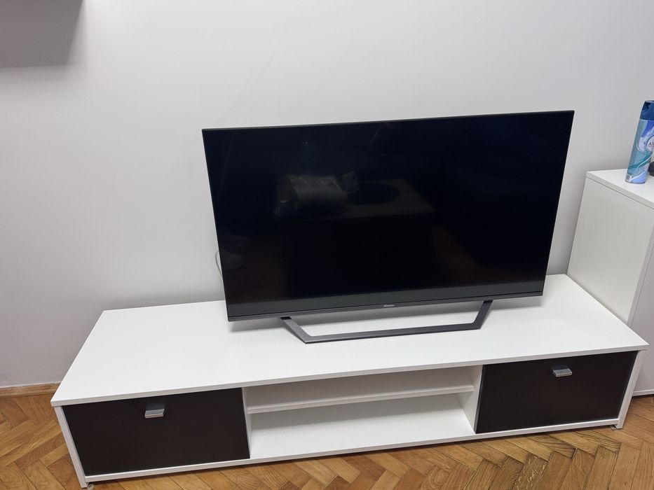 Mobila living modulars alb-negru