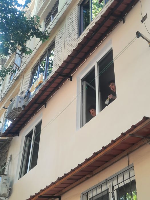 Установка   козырьки  над  Окноми + РЕШЁТКИ  по городу  , ТАШКЕНТА !