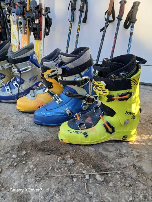 туринг ски (панти),Динафит точкови автомати,туринг обувки,комбинирани