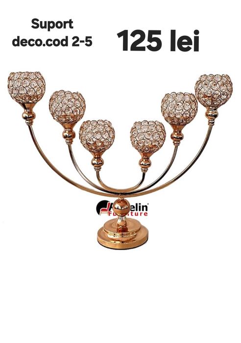 Suporti decoratiuni pentru mese evenimente