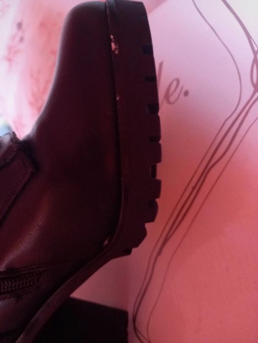 Ghete/ botine îmblănite cu toc