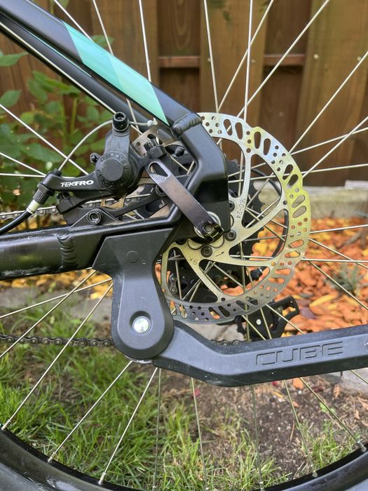 Bicicleta cube acces Black/Mint (27,5)