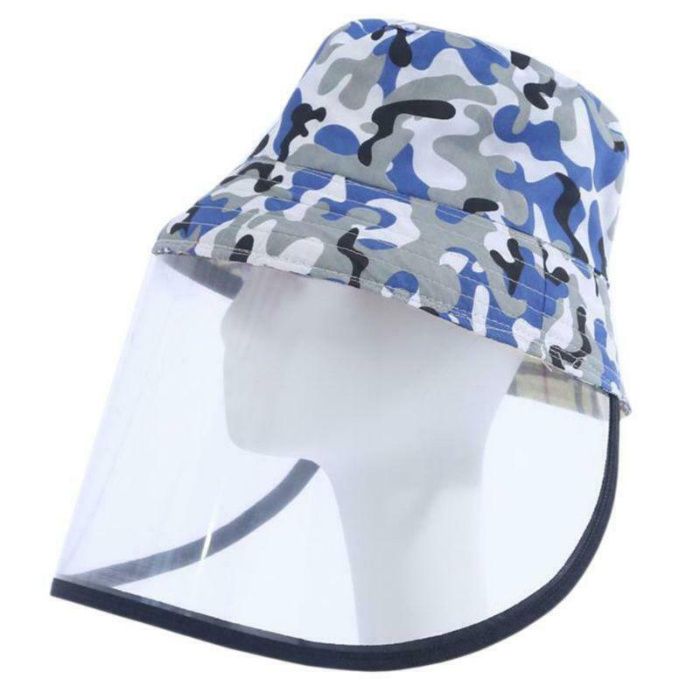 Palarie protectie. Culoare camuflaj, albastru inchis Nou ambalata!