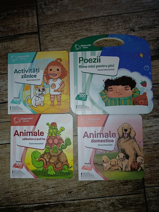 Cărți interactive răspundel istețel