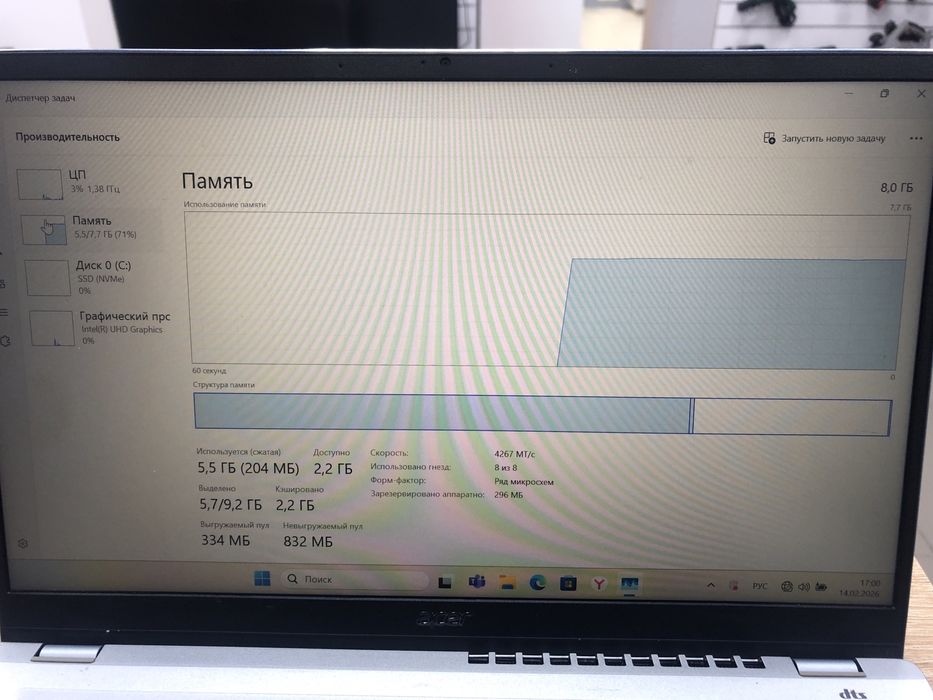 Ноутбук Acer Swift 3 (TM79)