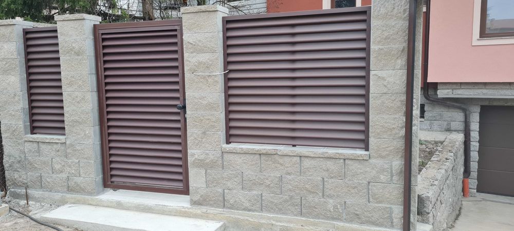 Бургас - Ограда - Огради - Щори - Ламели - Панели