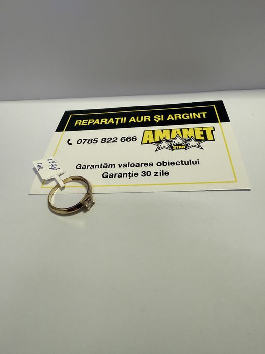 Inel de logodna cu piatra (vl) star amanet