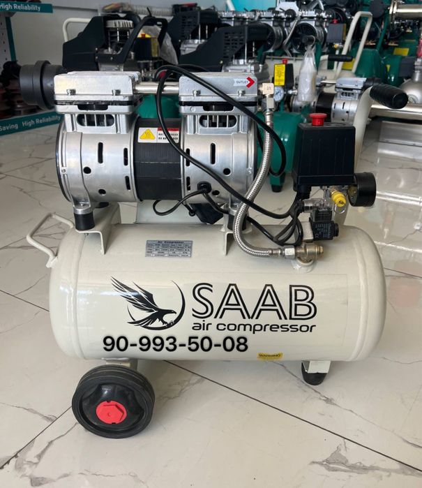 Воздушный компрессор оптом арзон 20 л до 500 л SAAB оригинал пошрневой