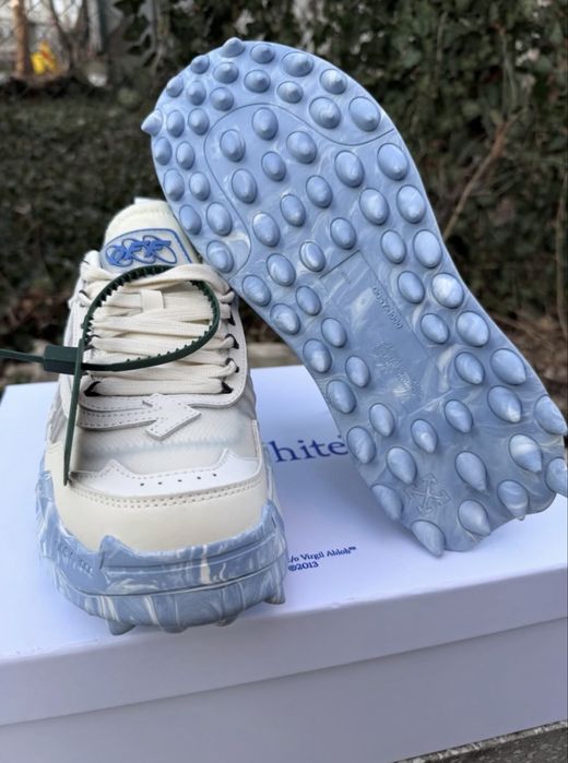 adidasi sneakers off white odsy 1000 blue marble