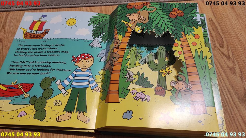 carte carti pirate petes 3D adventure in engleza