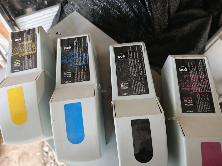 Piese și componente ploter / imprimanta Oce TCS 500 (curele, motorașe, placi electronice, display, elemente de carcasa, cartușe cerneala, s.a.)