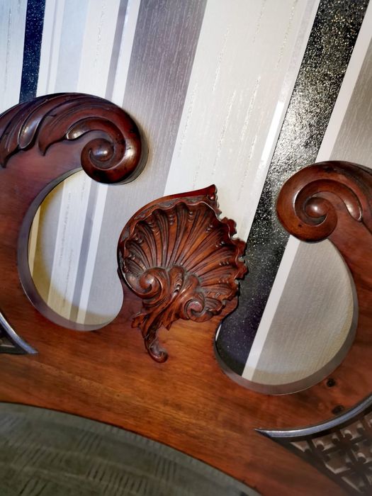 Огледало Викторианско масивно тежко махагон орех 100 х 140 см.