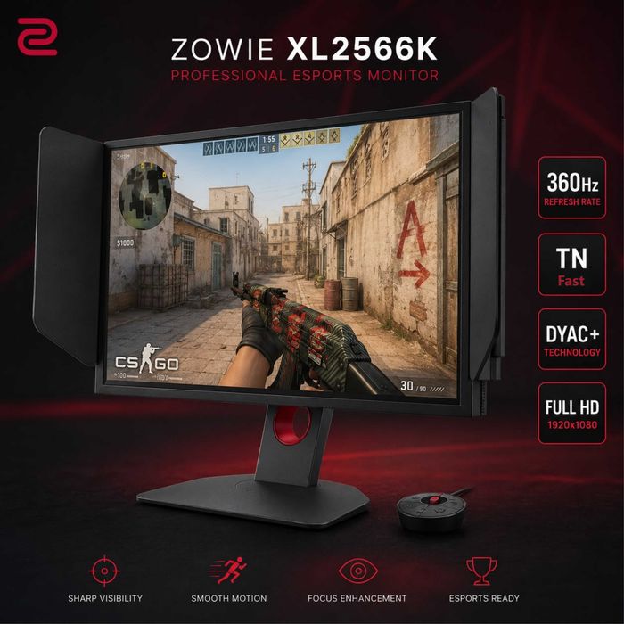Монитор BenQ Zowie XL2566K