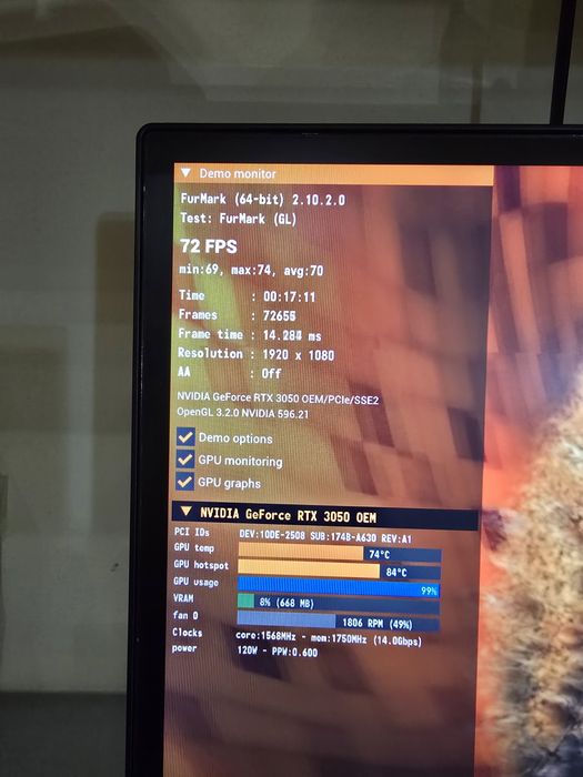 GeForce RTX 3050 8Gb