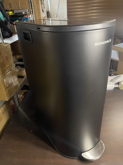 Кухненски кош за отпадъци с 2 отделения