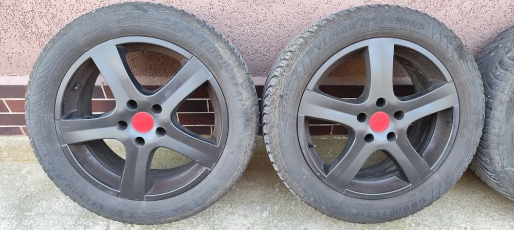 Vând jante aliaj pe 17 inch 5x112