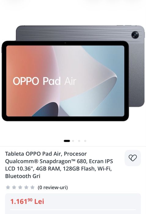 Tableta oppo pad