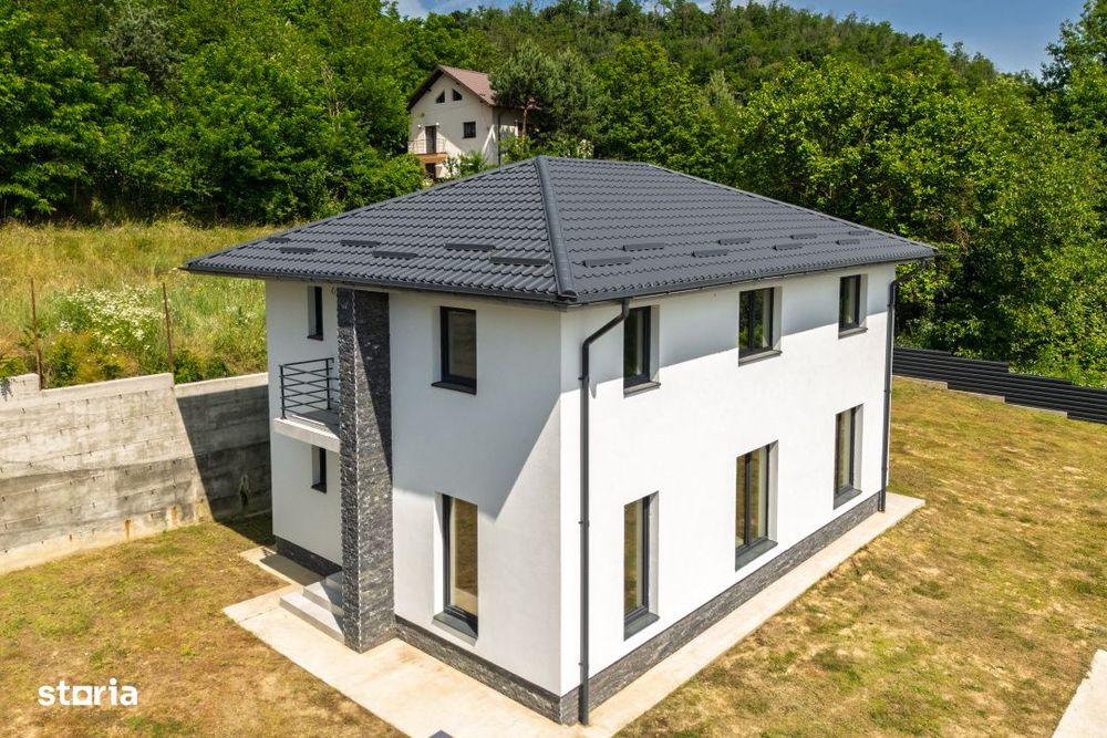 Casa individuala noua P+1 - 140 mp - Teren 663 mp - Argeselu