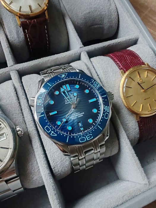 Omega Seamaster summer Blue automatic