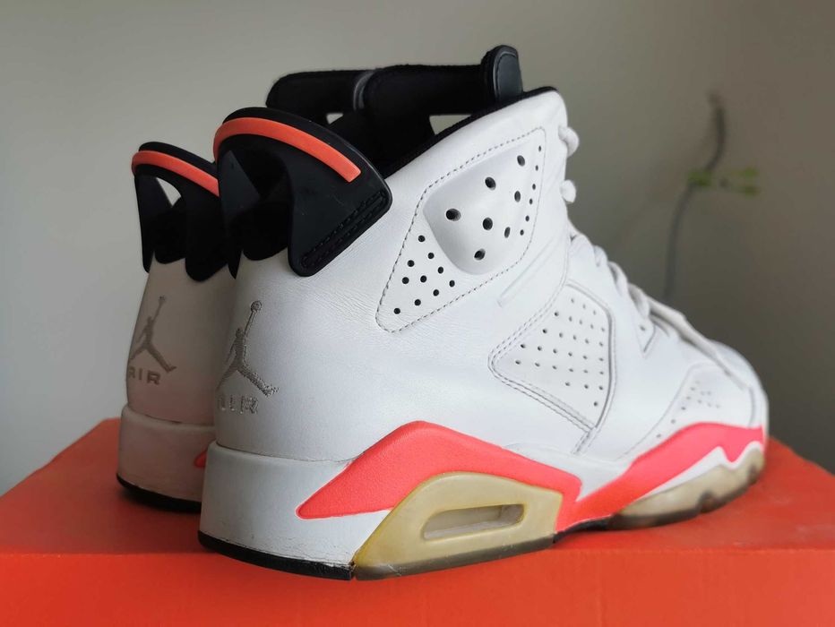 Air Jordan 6 Retro "White Infrared" (2014) | Размер 42.5 | ТОП състояние