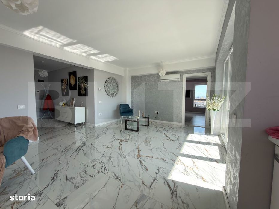 Apartament panoramic cu 2 camere | Dubla orientare | Parcare subterana