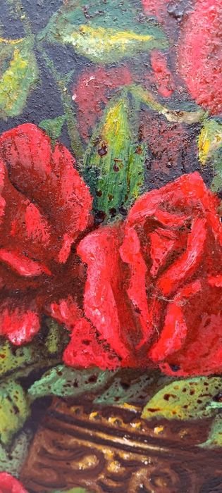 Tablou pictura vaza cu flori