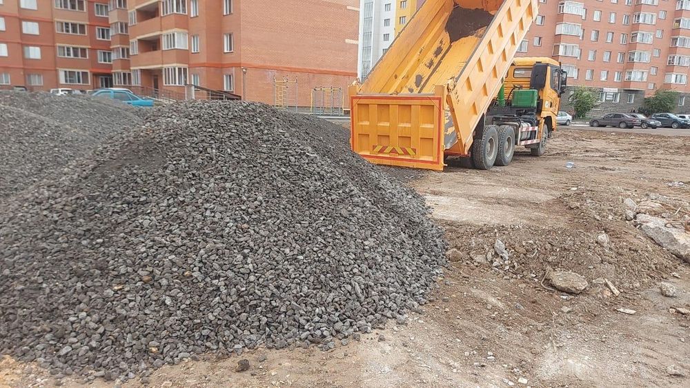 Доставка щебень песок дресва