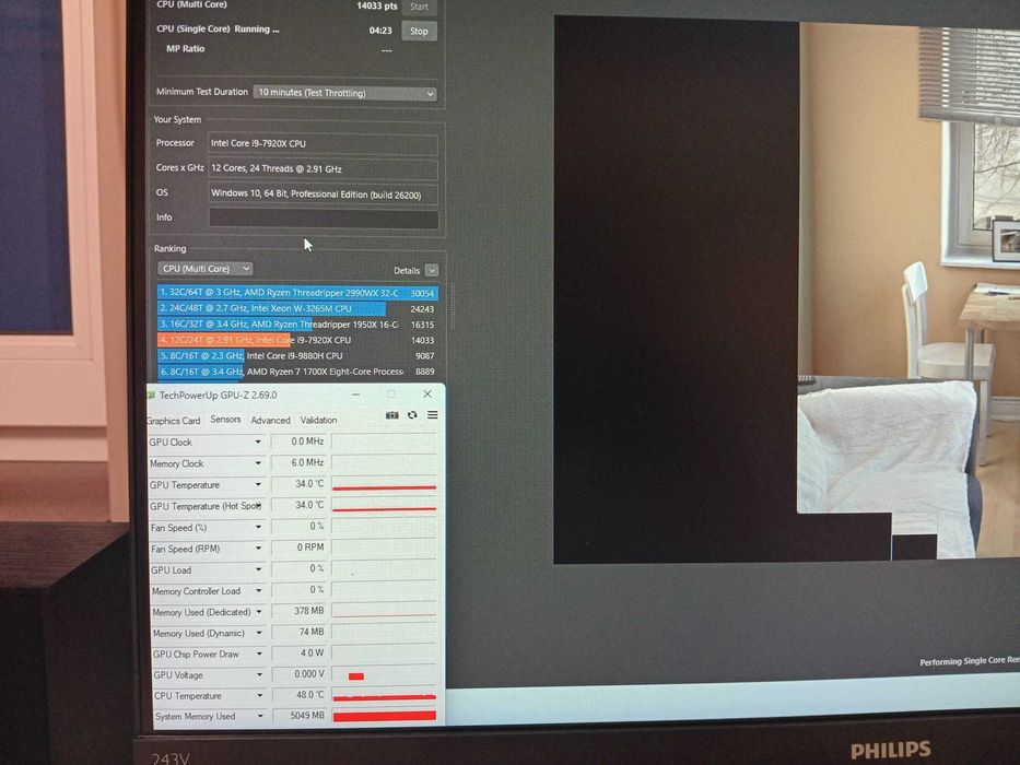 Kit Workstation i9-7920X(12c/24t)+ASUS X299-A+1TB NVMe+AK620+WIN11 PRO