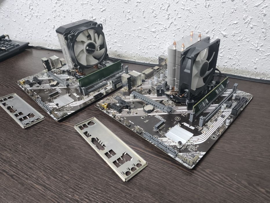 Asus H410+i3 10100F+8Gb 2шт