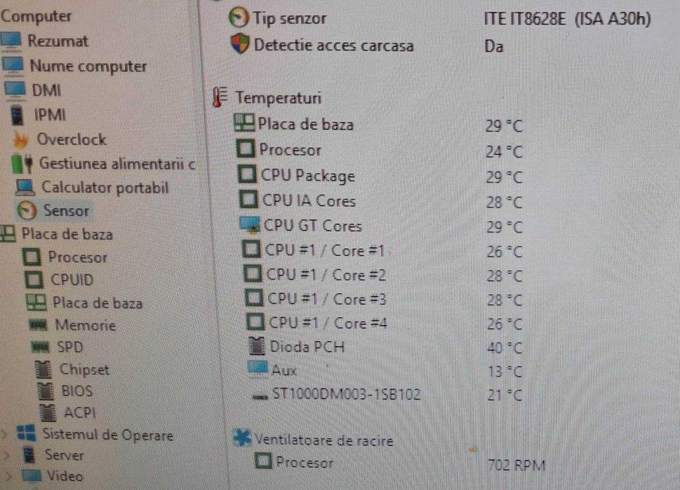 PC i5 7400 - 3.0 GHz / 8 GB Ram/ HDD 1 TB