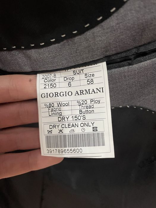 Costum Barbati Giorgio Armani ORIGINAL