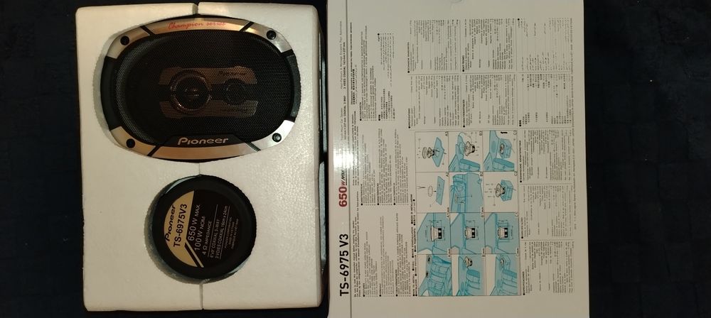Pioneer TS-6975 V3 6×9 — почти новые