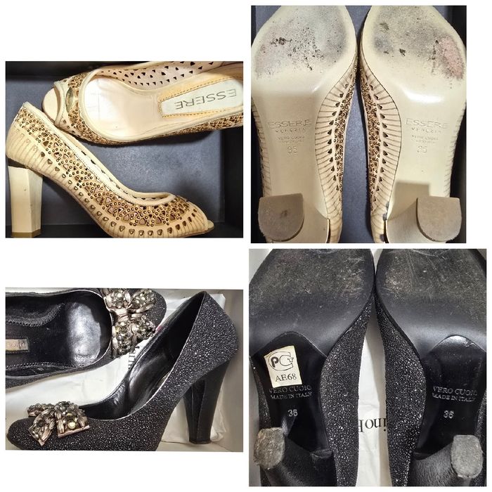 Сапоги Италия; босоножки смотрите