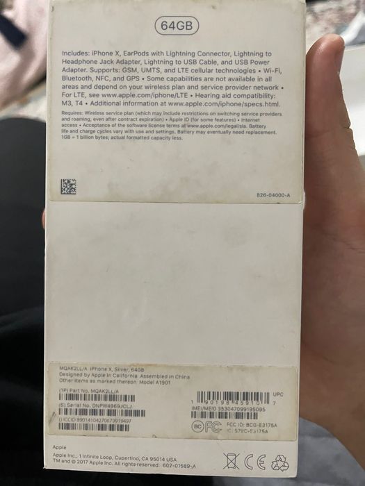 Айфон х 64 гб белый