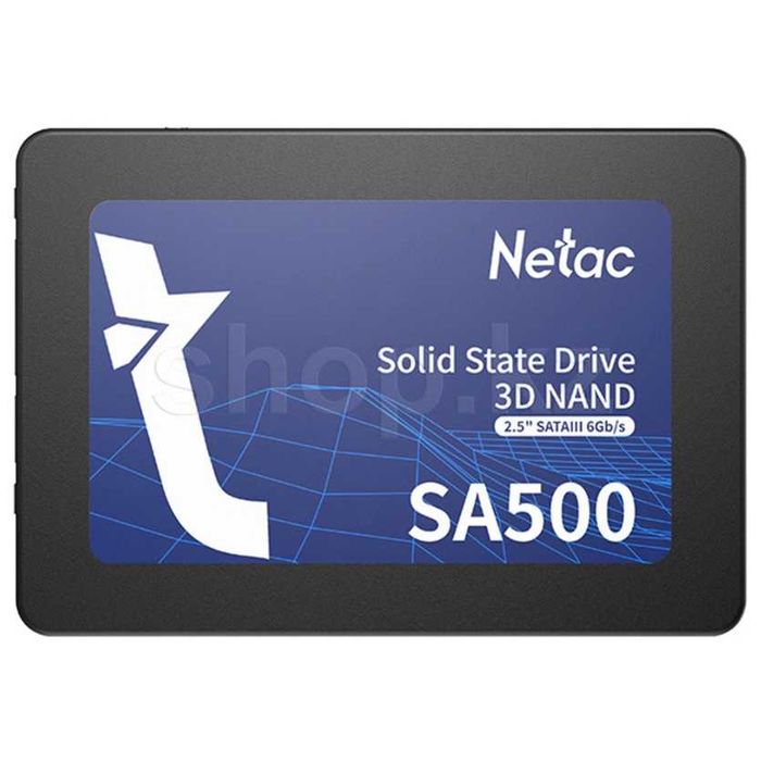 SSD накопитель 480 GB Netac SA500, 2.5", SATA III