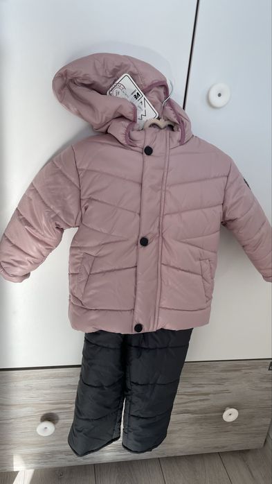 Детско яке с гащеризон за сняг