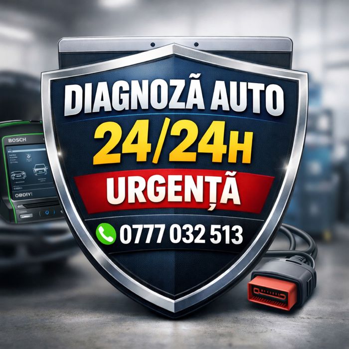 Diagnoza auto 24/24H URGENTA! Direct la tine! Solutii pe loc!