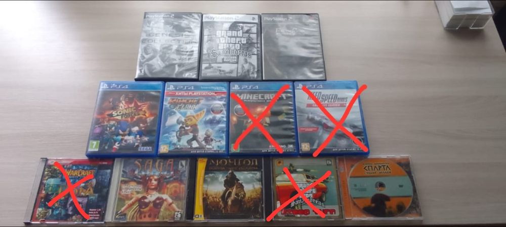 Игры на ПК,PS2,PS4