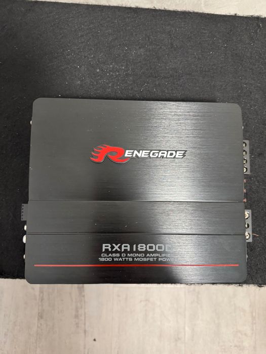 Субуфер Emphaser + усилвател Renegade RXA1800D + кондензатор комплект