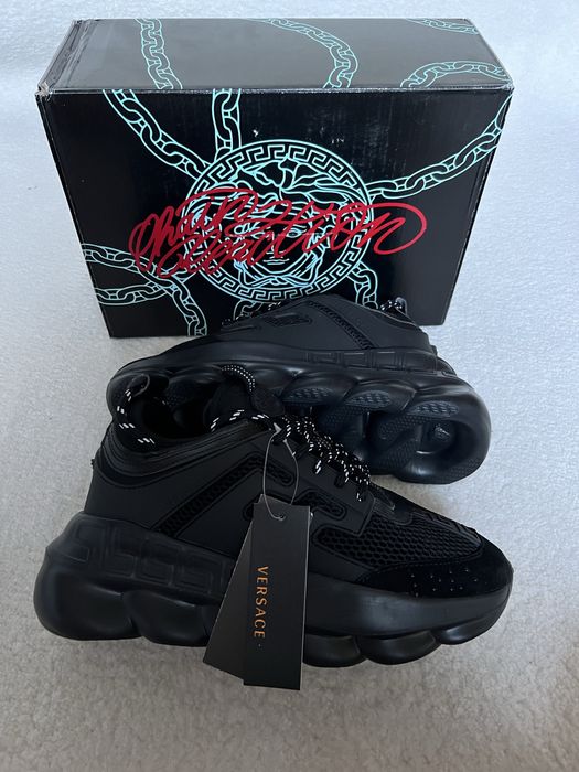 Versace Chain Reaction Black 42
