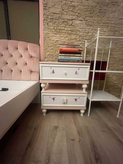 Mobilier camera copii set complet sau piese separate tematică fluturi